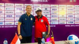 Duel “Guru vs Murid” di Laga Perdana Timnas U17 Indonesia (dok.KOMPAS.com/SUCI RAHAYU)