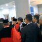 Anwar Usman Pingsan Usai Prosesi Purnabakti di Gedung MK (dok.KOMPAS.com/Fristin Intan Sulistyowati)