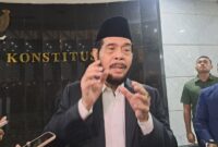 Anwar Usman Usai Purnabakti dari MK, Tegaskan Siap Emban Tugas Baru (dok.KOMPAS.com/Fristin Intan Sulistyowati)