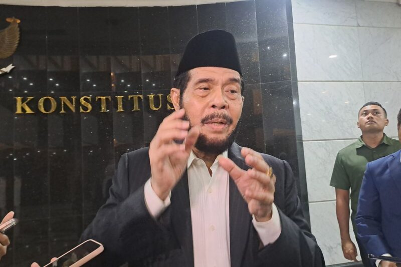 Anwar Usman Usai Purnabakti dari MK, Tegaskan Siap Emban Tugas Baru (dok.KOMPAS.com/Fristin Intan Sulistyowati)