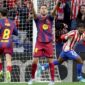Hasil pertandingan Liga Champions 2025-2026 memastikan Atletico Madrid dan Paris Saint-Germain melaju ke babak semifinal.(AFP/OSCAR DEL POZO)