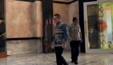 Eks KSAD Jenderal (Purn) Dudung Abdurachman di Kementerian Pertahanan, Jumat (24/4/2026).(KOMPAS.com/BAHARUDIN AL FARISI)