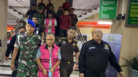 Kejati Jambi Tahan Dua Tersangka Korupsi Pengadaan Tanah Akses Pelabuhan Ujung Jabung (Foto: jambiupdate.co)