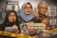 Istri Munir hingga Busyro Serukan TGPF Kasus Andrie Yunus ( AI )