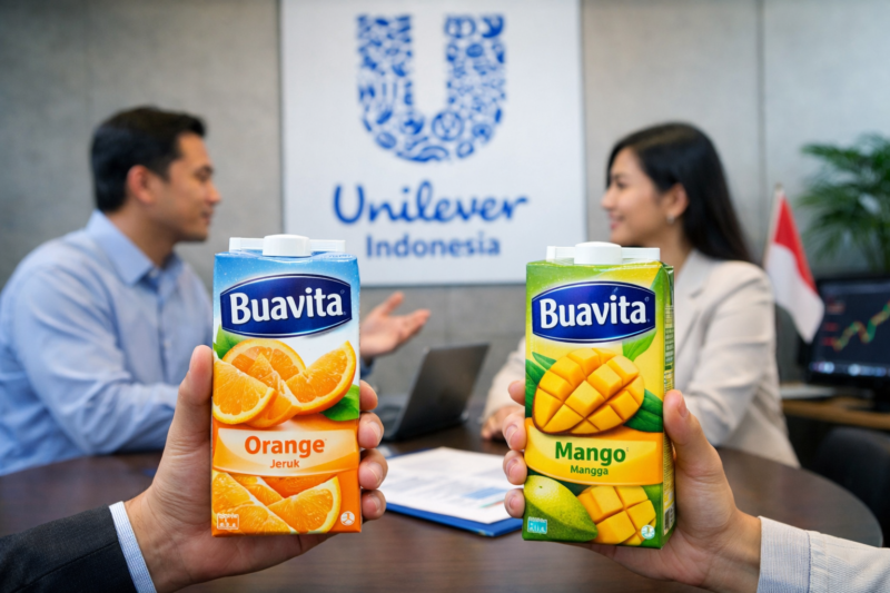 Unilever Indonesia Tegaskan Buavita Masih Milik Perusahaan ( ilustrasi Poto :AI)