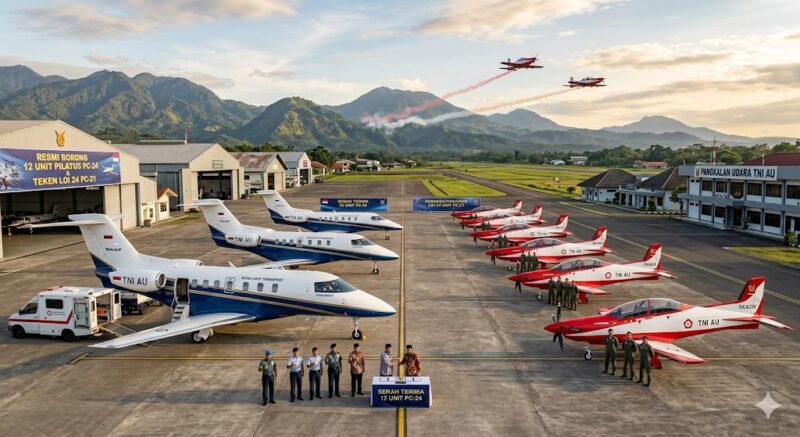TNI AU Borong 12 Jet PC‑24 dan Siapkan 24 Pesawat Latih PC‑21