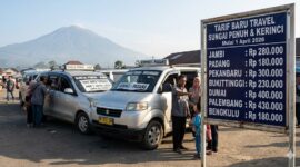 Pasca Lebaran 2026, Tarif Travel Kerinci-Sungai Penuh ke Berbagai Jurusan Resmi Naik