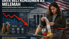 Daya Beli Lesu, Pengeluaran Konsumen AS Nyaris Stagnan (AI)