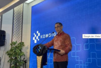 Google dan Meta di Periksa Komdigi, Jawab 29 Pertanyaan ( dok.CNN Indonesia /Wisga Putra )