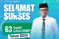 63 Santri MA Husnul Khotimah Lolos SNBP 2026