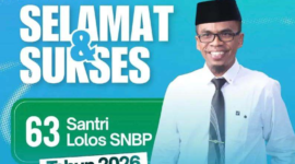 63 Santri MA Husnul Khotimah Lolos SNBP 2026