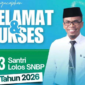63 Santri MA Husnul Khotimah Lolos SNBP 2026