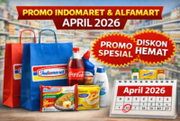 Promo Indomaret dan Alfamart April 2026 menghadirkan berbagai diskon menarik untuk kebutuhan harian, mulai dari makanan hingga produk rumah tangga.