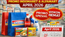 Promo Indomaret dan Alfamart April 2026 menghadirkan berbagai diskon menarik untuk kebutuhan harian, mulai dari makanan hingga produk rumah tangga.