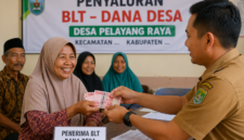 Warga Desa Pelayang Raya menerima BLT Dana Desa Rp1,2 juta yang membantu kebutuhan keluarga sekaligus mendorong ekonomi desa.