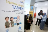 Ilustrasi layanan PT Taspen.