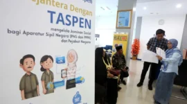 Ilustrasi layanan PT Taspen.
