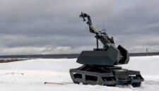 Rusia Uji Mortir Robotik Bagulnik‑82, Memuat Peluru Otomatis Hanya 5 Detik ( dok.Telegram/ AIRSPACE REVIEW )