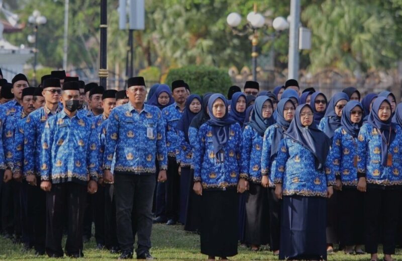 2.629 PPPK Paruh Waktu di Mataram Resmi Kantongi NIP ( dok.Lombok Post )