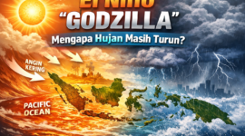 El Nino “Godzilla” Diprediksi Datang, Tapi Mengapa Hujan Masih Turun? Ini Penjelasan Pakar (ilustrasi AI)