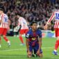 Barcelona kalah 0-2 saat menjamu Atletico Madrid di leg pertama perempatfinal Liga Champions (Foto: REUTERS/Nacho Doce)