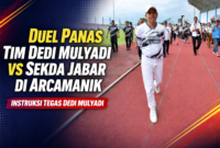Duel Tim Dedi Mulyadi vs Sekda Jabar di Arcamanik
