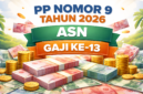 PP 9 Tahun 2026 Resmi Terbit: Rincian Tunjangan ASN & Pensiunan PNS (AI)
