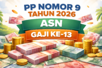 PP 9 Tahun 2026 Resmi Terbit: Rincian Tunjangan ASN & Pensiunan PNS (AI)