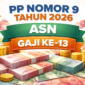 PP 9 Tahun 2026 Resmi Terbit: Rincian Tunjangan ASN & Pensiunan PNS (AI)