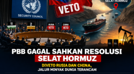 PBB Gagal Sahkan Resolusi Pembukaan Selat Hormuz ( AI )