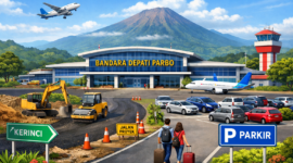 Kemenhub Kucurkan Rp15 Miliar untuk Bandara Depati Parbo, Akses Jalan dan Parkiran Segera Dibangun