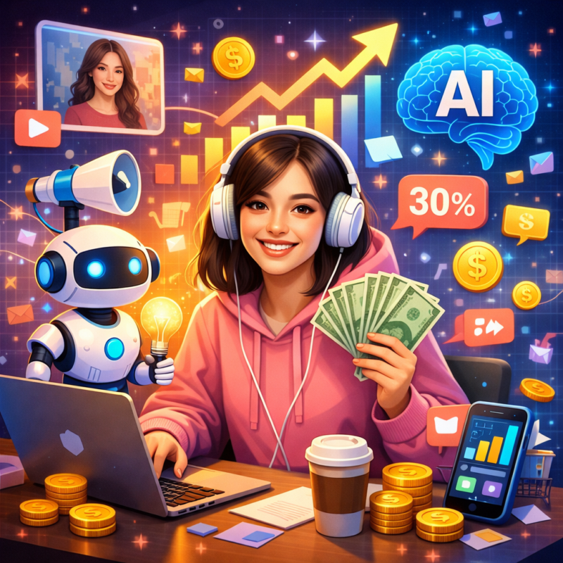 Tren Baru Gen Z: Jualan Konten Digital, Cuan dari Platform AI