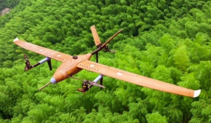 China Perkenalkan Software Drone Berbasis Bambu ( dok.South China Morning Post / detikinet )