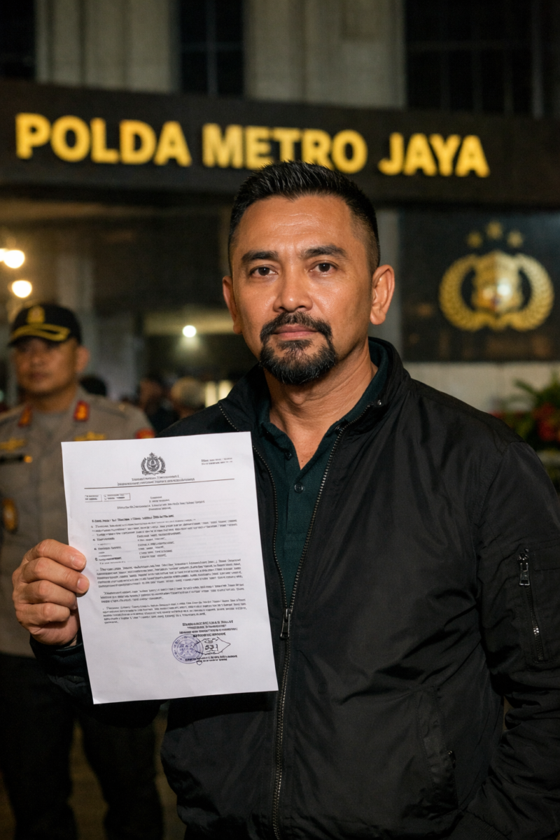 Ahmad Sahroni Buat Laporan Polisi, Ada Apa? ( Ilustrasi : AI )