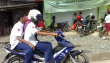 Siswa dI Kota Sungai Penuh Dilarang Membawa Sepeda Motor ke Sekolah,Foto; Mella Vicha