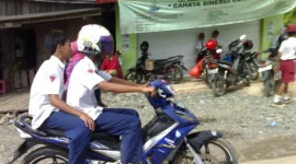 Siswa dI Kota Sungai Penuh Dilarang Membawa Sepeda Motor ke Sekolah,Foto; Mella Vicha