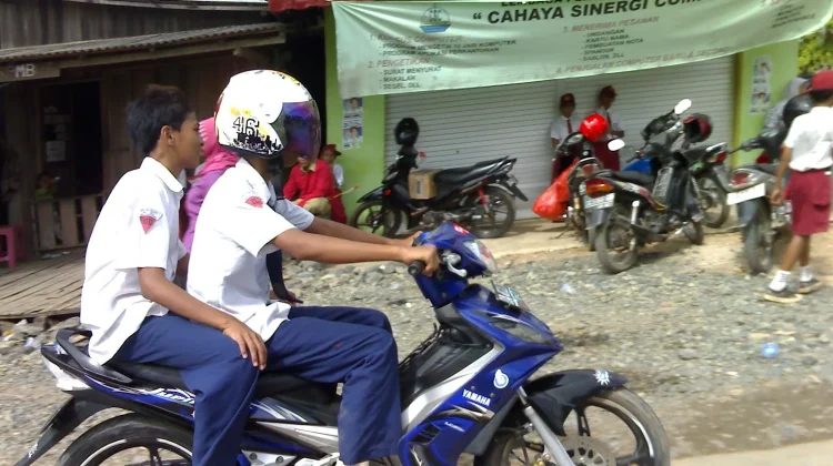 Siswa dI Kota Sungai Penuh Dilarang Membawa Sepeda Motor ke Sekolah,Foto; Mella Vicha