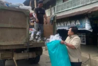 Pasar Rantau Panjang Bebas Sampah, Langkah Cepat Zulhifni Respon Keluhan Warga,Foto; Asep Sanjaya