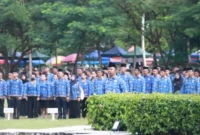 Upacara Peringatan Hari Otonomi Daerah ke-30 di Alun-Alun Rumah Jabatan Gubernur NTT, Sabtu 2026 April 2026. (Foto: Humas Pemprov)