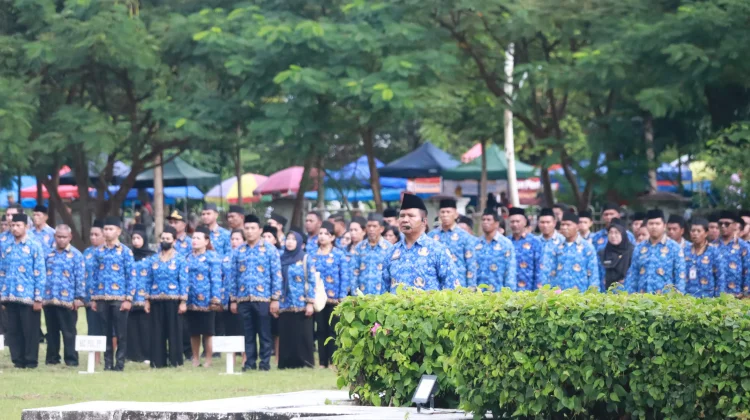 Upacara Peringatan Hari Otonomi Daerah ke-30 di Alun-Alun Rumah Jabatan Gubernur NTT, Sabtu 2026 April 2026. (Foto: Humas Pemprov)