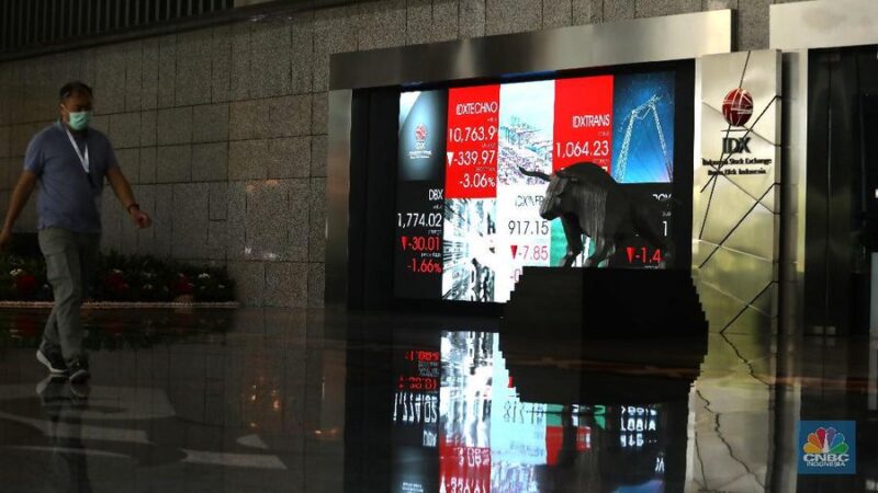 Foto: Ilustrasi Bursa Efek Indonesia. (CNBC Indonesia/Muhammad Sabki)