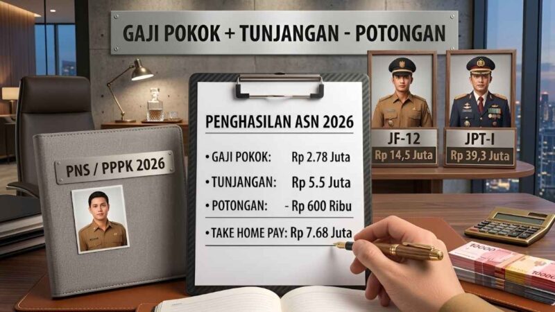 Gaji PNS dan PPPK Akan Disatukan Mulai 2026, Pemerintah Siapkan Sistem Single Salary