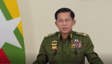 Foto Min Aung Hlaing: Screenshoot AP