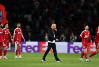 Arne Slot mengakui Liverpool beruntung hanya kebobolan dua gol saat melawan Paris Saint-Germain (Foto: REUTERS/Christian Hartmann)