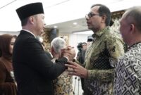 Novel Baswedan dan Haris Azhar Hadiri Pelantikan Dirjen Imigrasi Hendarsam Marantoko ( dok.detiknews )