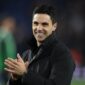 Arsenal Lolos ke Semifinal Liga Champions, Arteta: Ini Momen Luar Biasa ( poto : dok.(Action Images via Reuters/Paul Childs/CNN Indonesia )