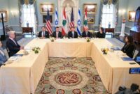 Perundingan Lebanon–Israel Berakhir, Ini Hasil yang Disepakati ( Poto : dok.AFP/OLIVER CONTRERAS/CNBC Indonesia )