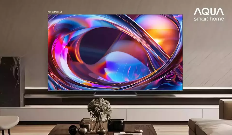 Aqua Elektronik Luncurkan TV AQT85M80FUX