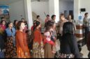 Ratusan warga Suku Anak Dalam (SAD) menggelar aksi di Kantor Bupati Merangin, Kamis (21/05/2026).( Poto : JambiPrima.com).