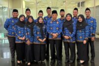 Menag bersama PNS yang dilatik ( Poto : JAMBIEKSPRES.CO.ID )